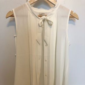 Sleeveless dress shirt